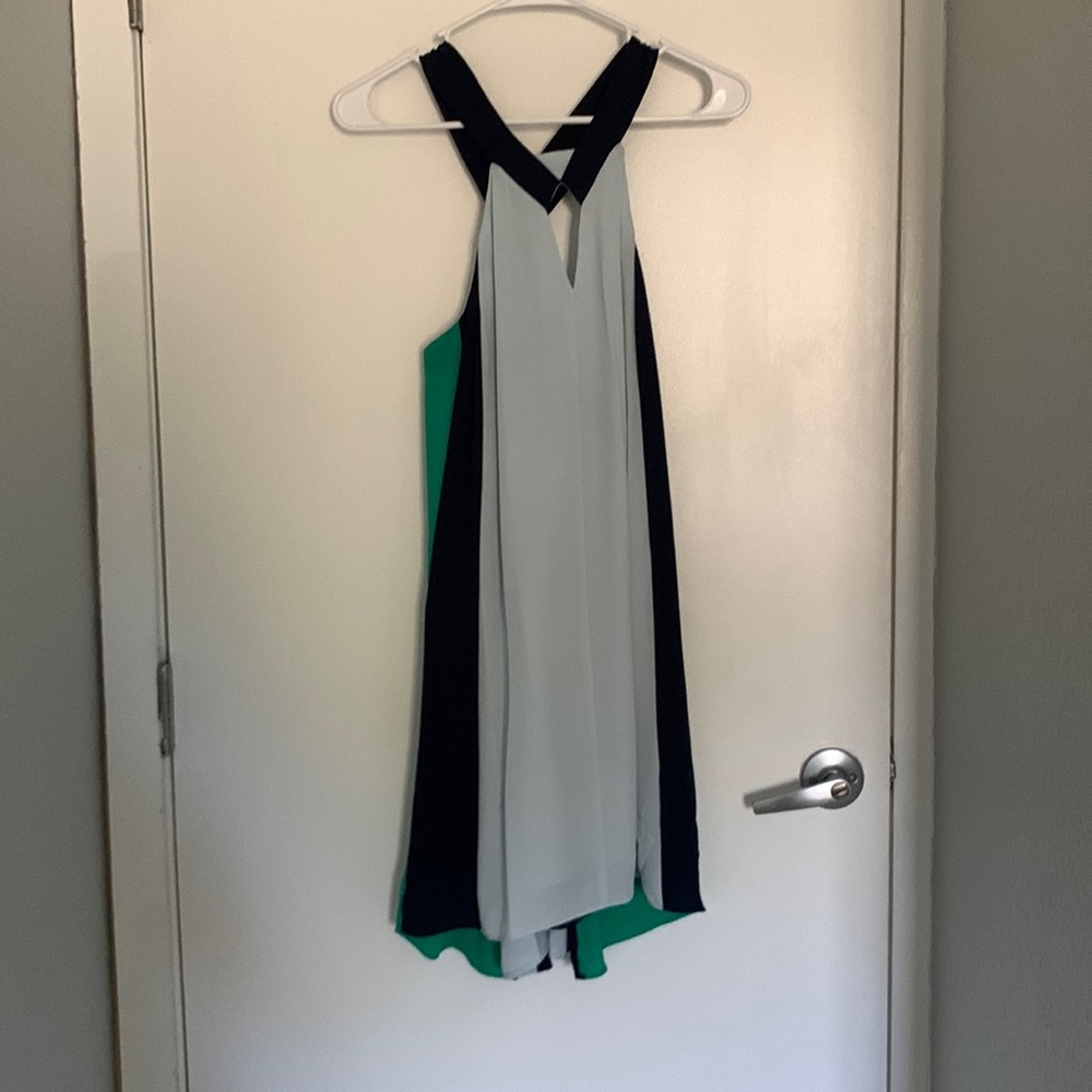BCBG summer dress! Blocked colors